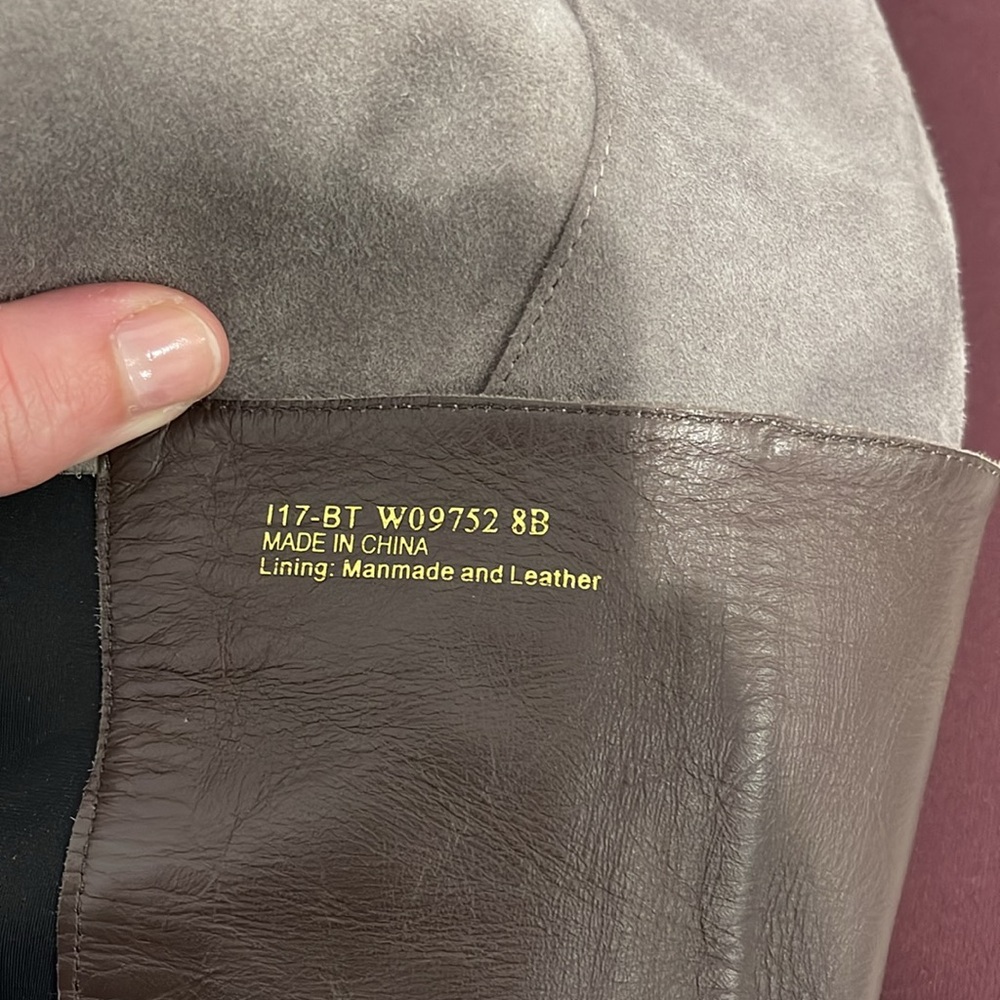 Cole Haan over the knee suede boots - Picture 5 of 6